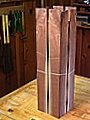 Overlays Arranged On Leg Blanks